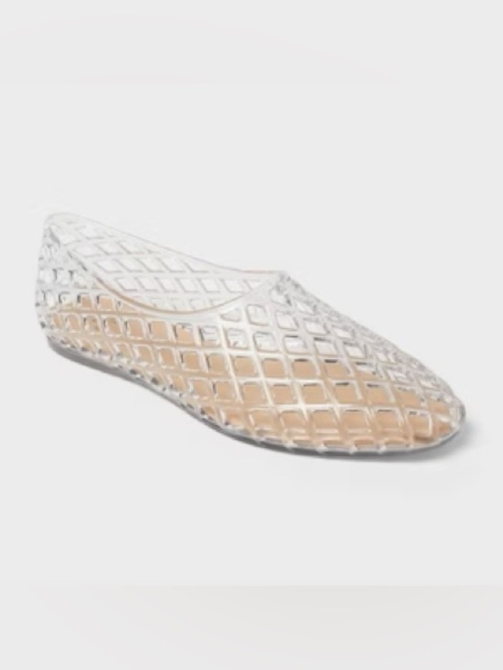 NWT A New Day Clear Your Jelly Flats Jellies Shoes Sandals Women’s size 9.5